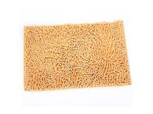 Yellow Rectangle Shape Chenille Mat Carpet For Kitchen Bathroom Room Yellow Rectangle Shape Chenille Mat Carpet For Kitchen Bathroom Room