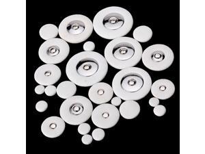 Bb Saxophone Replacement Woodwind White Leather Pads Bb Saxophone Replacement Woodwind White Leather Pads