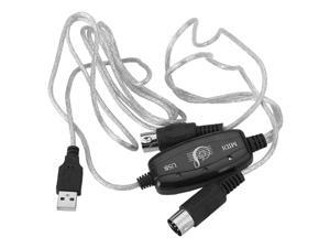 MIDI USB Cable Converter PC to Music Keyboard Piano Audio Recording MIDI USB Cable Converter PC to Music Keyboard Piano Audio Recording