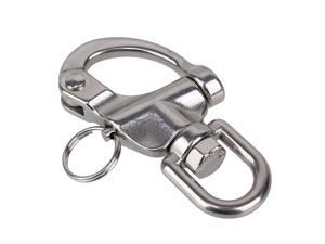 Durable Stainless Steel Snap Shackles Quick Release Swivel Bail Rigging Small Durable Stainless Steel Snap Shackles Quick Release Swivel Bail Rigging Small