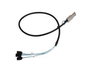 SFF-8088 Hard Disk Splitter Cable SAS 26Pin to 4 SATA 7Pin 12Gbps 100cm SFF-8088 Hard Disk Splitter Cable SAS 26Pin to 4 SATA 7Pin 12Gbps 100cm