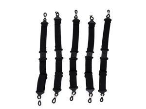 5 x Eyeglasses Strap Glasses Sunglasses Sports Band With Push Button Buckle 5 x Eyeglasses Strap Glasses Sunglasses Sports Band With Push Button Buckle