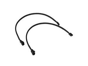 2Pcs 26.5 cm4 Pin Male To Female Cpu Fan Extension Cable Chassis Extension Cord 2Pcs 26.5 cm4 Pin Male To Female Cpu Fan Extension Cable Chassis Extension Cord