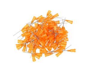 100PCS Orange Dispenser Needle 23Ga 1 inch Spiral Connector Steel Blunt Needle 100PCS Orange Dispenser Needle 23Ga 1 inch Spiral Connector Steel Blunt Needle