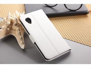Euroge Tech® Litchi Skin Flip Leather Pouch Stand Cases Cover For Google Nexus 5(white) Euroge Tech® Litchi Skin Flip Leather Pouch Stand Cases Cover For Google Nexus 5(white)