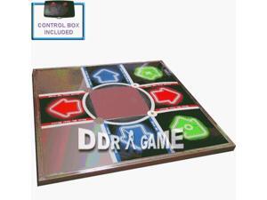 XBOX Tournament Metal Dance Pad Dance Revolution DDR game XBOX Tournament Metal Dance Pad Dance Revolution DDR game