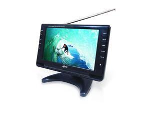 AXESS TV1703-9 9" LCD TV ATSC Tuner Rechargeable Battery Built-In Speakers AC/DC AXESS TV1703-9 9" LCD TV ATSC Tuner Rechargeable Battery Built-In Speakers AC/DC