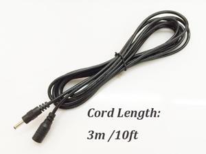 3M/10ft DC Plug Power Adapter Extension Cable Cord for Foscam IP Camera - 3.5mmx1.3mm (M-F) 3M/10ft DC Plug Power Adapter Extension Cable Cord for Foscam IP Camera - 3.5mmx1.3mm (M-F)