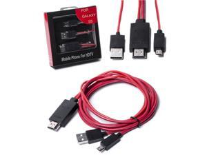 Mobile Phone to HD TV MHL 11Pin to HDMI Media Adapter Micro USB to HDMI Adapter Cable for Samsung Galaxy SIII S4 NoteII Note3 Mobile Phone to HD TV MHL 11Pin to HDMI Media Adapter Micro USB to HDMI Adapter Cable for Samsung Galaxy SIII S4 NoteII Note3