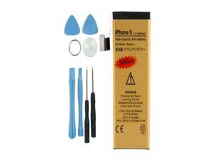 NEW 2680mAh High-Capacity Gold Battery for Apple iPhone 5 5th 5G US + 7*Tools NEW 2680mAh High-Capacity Gold Battery for Apple iPhone 5 5th 5G US + 7*Tools