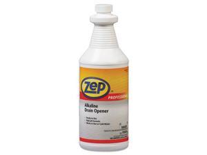 Zep Professional Alkaline Drain Opener Quart Bottle Zep Professional Alkaline Drain Opener Quart Bottle