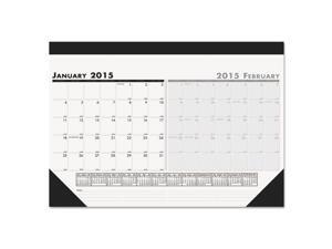 House of Doolittle Two-Month Compact Desk Pad, 18 1/2 x 13, 2015-2016 House of Doolittle Two-Month Compact Desk Pad, 18 1/2 x 13, 2015-2016