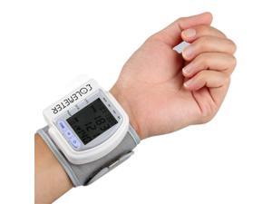 LCD Digital Wrist Pulse Blood Pressure Monitor & Heart Beat Meter - 60 Memory LCD Digital Wrist Pulse Blood Pressure Monitor & Heart Beat Meter - 60 Memory