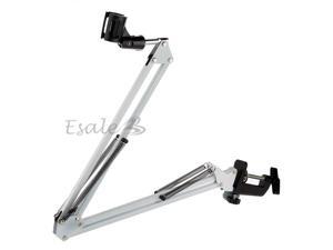 Microphone Holder Suspension Boom Scissor Arm Stand Bracket Desktop White New Microphone Holder Suspension Boom Scissor Arm Stand Bracket Desktop White New
