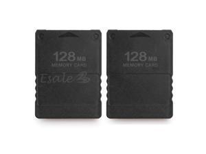 2x 128MB Memory Card for Sony PlayStation 2 PS2 128M Black 2x 128MB Memory Card for Sony PlayStation 2 PS2 128M Black