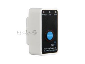 Wireless WiFi Auto Scanner OBD2 OBD II CAN Diagnostic Interface for Android IPod Wireless WiFi Auto Scanner OBD2 OBD II CAN Diagnostic Interface for Android IPod