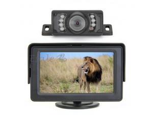 4.3" TFT Car Rear View Monitor IR Reverse Backup 7 LED Night Version Camera 4.3" TFT Car Rear View Monitor IR Reverse Backup 7 LED Night Version Camera