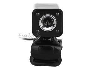 USB 2.0 1080P 8.0MP 4 LED HD Webcam Web Camera MIC for Laptop Computer Black USB 2.0 1080P 8.0MP 4 LED HD Webcam Web Camera MIC for Laptop Computer Black