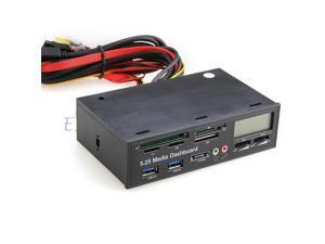 5.25" USB 3.0 Media Dashboard CPU Temperature Front Panel Multi Card Reader 5.25" USB 3.0 Media Dashboard CPU Temperature Front Panel Multi Card Reader