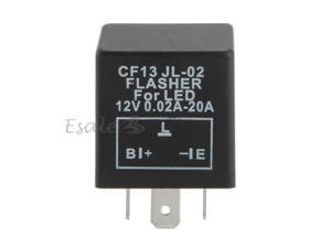 Electronic LED Flasher Relay for Car Turn Signal Blinker Light B.L.E Type 3Pin Electronic LED Flasher Relay for Car Turn Signal Blinker Light B.L.E Type 3Pin