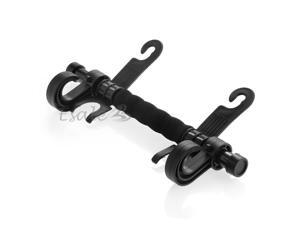 3 in 1 Universal Car Automobile Headrest Luggage Bags Hanger Hook Holder Black 3 in 1 Universal Car Automobile Headrest Luggage Bags Hanger Hook Holder Black