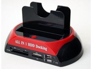 876C USB2.0 Dual bay SATA HDD Docking Station + ESATA+ Card Reader with 5 USB hubs 876C USB2.0 Dual bay SATA HDD Docking Station + ESATA+ Card Reader with 5 USB hubs