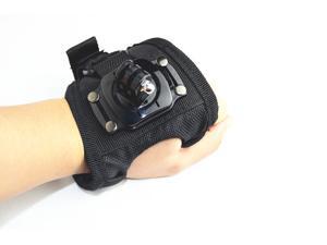 360 Degree Rotation Glove-style Wrist Hand Mount Strap Holder GP143L for GoPro Hero 4/3+/3/2/1 360 Degree Rotation Glove-style Wrist Hand Mount Strap Holder GP143L for GoPro Hero 4/3+/3/2/1