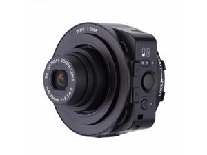 AMKOV AMKJQ1 Mini Selfie Lens-style Wifi Digital Camera Camcorder Full HD 1080P 20MP 4X digital 5X Optical Zoom Camera AMKOV AMKJQ1 Mini Selfie Lens-style Wifi Digital Camera Camcorder Full HD 1080P 20MP 4X digital 5X Optical Zoom Camera