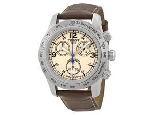 Tissot V8 Steel Chronograph Brown Mens Watch T36.1.316.72 Tissot V8 Steel Chronograph Brown Mens Watch T36.1.316.72