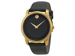 Movado Museum Black Dial Leather Mens Watch 0606876 Movado Museum Black Dial Leather Mens Watch 0606876