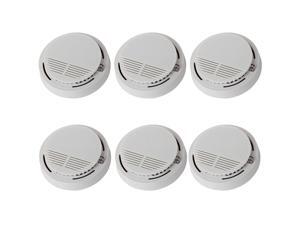 6/Lot Intelligent Smoke Detector Home Security Fire Alarm Sensor System Cordless 6/Lot Intelligent Smoke Detector Home Security Fire Alarm Sensor System Cordless