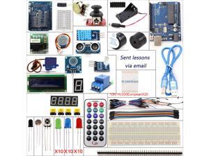 UNO R3 Starter Kits 1602 LCD Screen Servos Stepper Motor Ultrasonic Range Finder Dot Matrix for Arduino UNO R3 Starter Kits 1602 LCD Screen Servos Stepper Motor Ultrasonic Range Finder Dot Matrix for Arduino