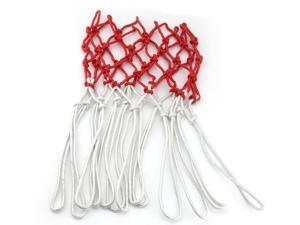 Generic 1 pair Economy Super Heavy Duty Standard Basketball Net All-Weather Red White Generic 1 pair Economy Super Heavy Duty Standard Basketball Net All-Weather Red White