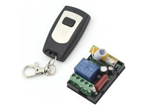 RF AC 220V 1000W 1 Channel One Relay Wireless Learning Remote Control Switch Black&White Type Transmitter RF AC 220V 1000W 1 Channel One Relay Wireless Learning Remote Control Switch Black&White Type Transmitter
