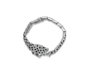 Yoursfs 18K White Gold Plated Crystal Puma Bracelet Use Swarovski Crystal Jewelry Yoursfs 18K White Gold Plated Crystal Puma Bracelet Use Swarovski Crystal Jewelry