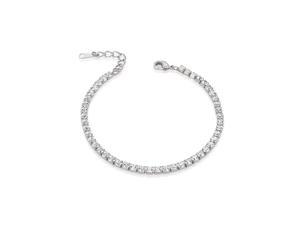 Yoursfs 18K White Gold Plated Noble Crystal Bracelet Use Clear Swarovski Crystal Jewelry Yoursfs 18K White Gold Plated Noble Crystal Bracelet Use Clear Swarovski Crystal Jewelry