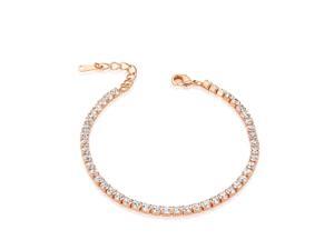 Yoursfs 18K Rose Gold Plated Noble Crystal Bracelet Use Clear Swarovski Crystal Jewelry Yoursfs 18K Rose Gold Plated Noble Crystal Bracelet Use Clear Swarovski Crystal Jewelry
