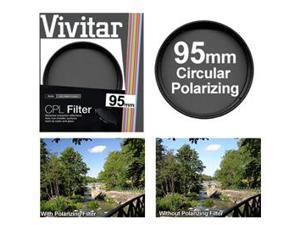 Vivitar 95mm Circular Polarizer Glass Filter Vivitar 95mm Circular Polarizer Glass Filter