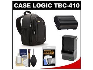 Case Logic TBC-410 Digital SLR Camera Sling Case (Black) with EN-EL15 Battery & Charger + Accessory Kit for D7000, D7100, D600, D800 Case Logic TBC-410 Digital SLR Camera Sling Case (Black) with EN-EL15 Battery & Charger + Accessory Kit for D7000, D7100, D600, D800