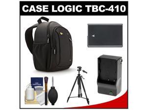 Case Logic TBC-410 Digital SLR Camera Sling Case (Black) with EN-EL14 Battery & Charger + Tripod + Kit for Nikon D3100, D3200, D5100, D5200 Case Logic TBC-410 Digital SLR Camera Sling Case (Black) with EN-EL14 Battery & Charger + Tripod + Kit for Nikon D3100, D3200, D5100, D5200