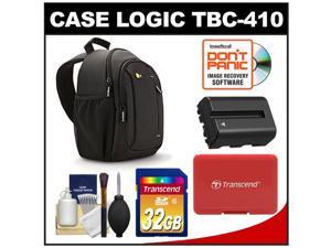 Case Logic TBC-410 Digital SLR Camera Sling Case (Black) with 32GB Card + NP-FM500H Battery + Accessory Kit for Sony Alpha A57, A58, A65, A77, A99 Case Logic TBC-410 Digital SLR Camera Sling Case (Black) with 32GB Card + NP-FM500H Battery + Accessory Kit for Sony Alpha A57, A58, A65, A77, A99