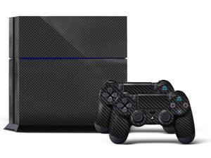 Sony PS4 PlayStation 4 Console Skin plus 2 Controller Skins - Carbon Sony PS4 PlayStation 4 Console Skin plus 2 Controller Skins - Carbon