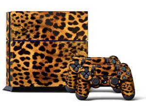 Sony PS4 PlayStation 4 Console Skin plus 2 Controller Skins - Leopard Sony PS4 PlayStation 4 Console Skin plus 2 Controller Skins - Leopard