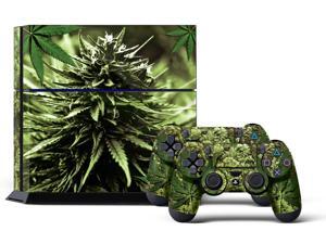 Sony PS4 PlayStation 4 Console Skin plus 2 Controller Skins - Skunk Bud Sony PS4 PlayStation 4 Console Skin plus 2 Controller Skins - Skunk Bud