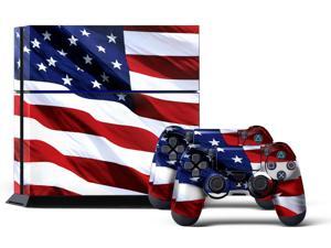 Sony PS4 PlayStation 4 Console Skin plus 2 Controller Skins - Stars & Stripes Sony PS4 PlayStation 4 Console Skin plus 2 Controller Skins - Stars & Stripes