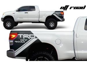 Toyota Tundra TRD 4X4 Matte Black Vinyl Decal - Off Road Toyota Tundra TRD 4X4 Matte Black Vinyl Decal - Off Road