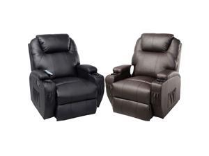 Ergonomic Heated Massage Recliner Sofa Chair Deluxe Lounge Executive w/ Control Ergonomic Heated Massage Recliner Sofa Chair Deluxe Lounge Executive w/ Control