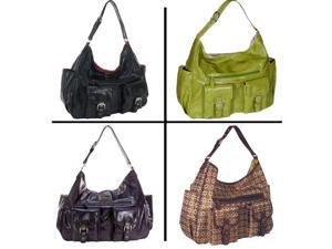 Amy Michelle Designer Sweet Pea Bebe Black Purse Diaper Bag Amy Michelle Designer Sweet Pea Bebe Black Purse Diaper Bag
