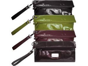 Amy Michelle Designer Diaper Bag Black Poppy Clutch w/ Changing Pad Amy Michelle Designer Diaper Bag Black Poppy Clutch w/ Changing Pad