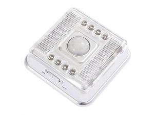 8 LED Auto PIR LED Light With Motion Detector (Silver) 8 LED Auto PIR LED Light With Motion Detector (Silver)